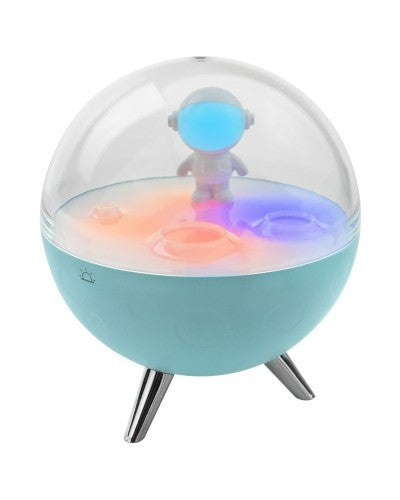 Lámpara de Noche Infantil Luna LED RGB – Luz Multicolor