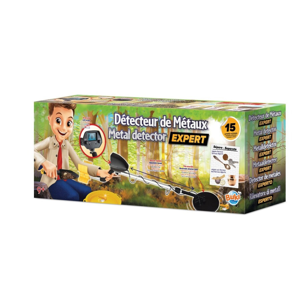 Detector de metales experto Buki para niños