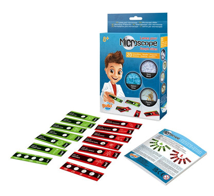 Láminas para microscopio Buki pack 20 muestras