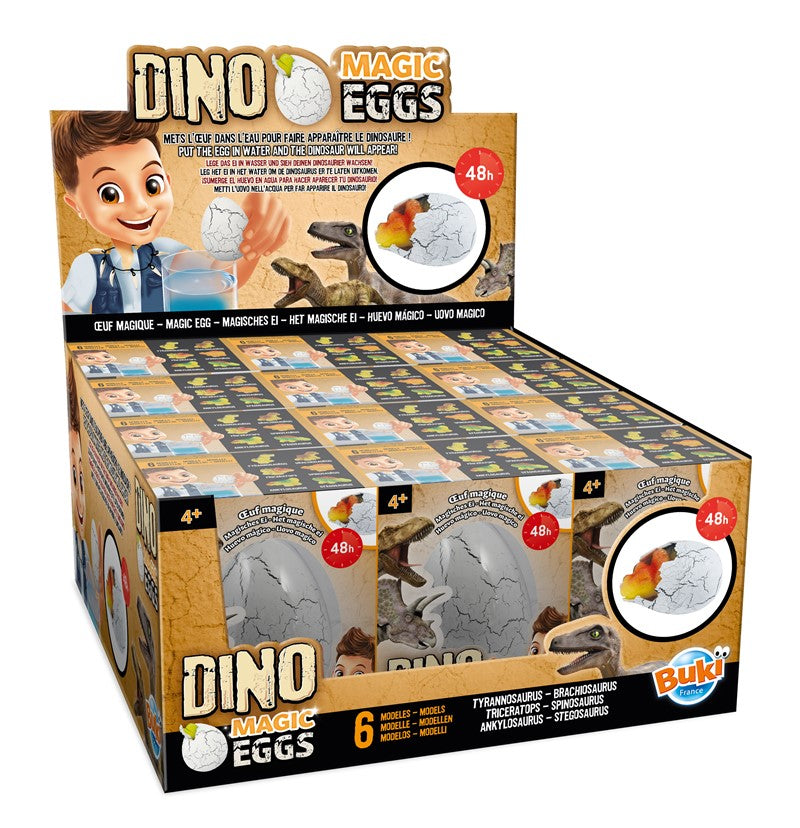 Huevo mágico dinosaurio Buki sorpresa interactiva