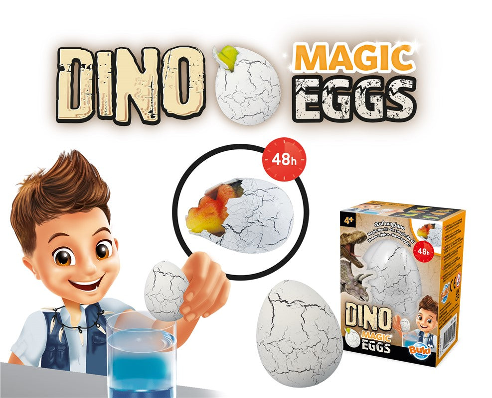 Huevo mágico dinosaurio Buki sorpresa interactiva