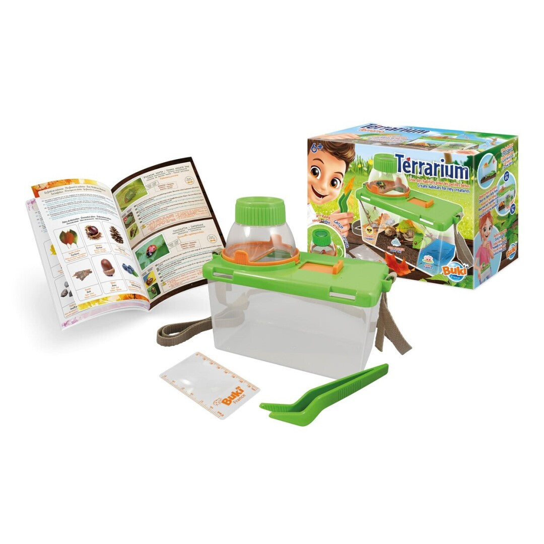 Buki Terrario – Kit de ciencias y jardinería infantil – Kulturdenda
