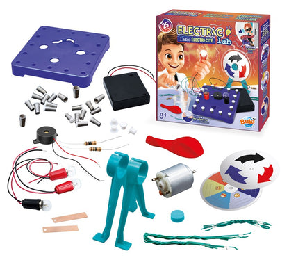 Taller de electricidad Buki kit educativo con circuitos