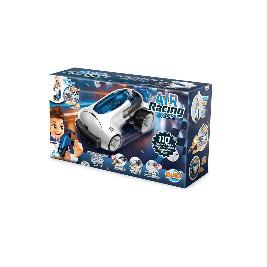 Coche con bomba de aire Buki experimento de física divertido