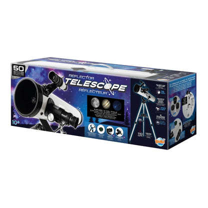 Telescopio avanzado Buki con 50 actividades para explorar el espacio