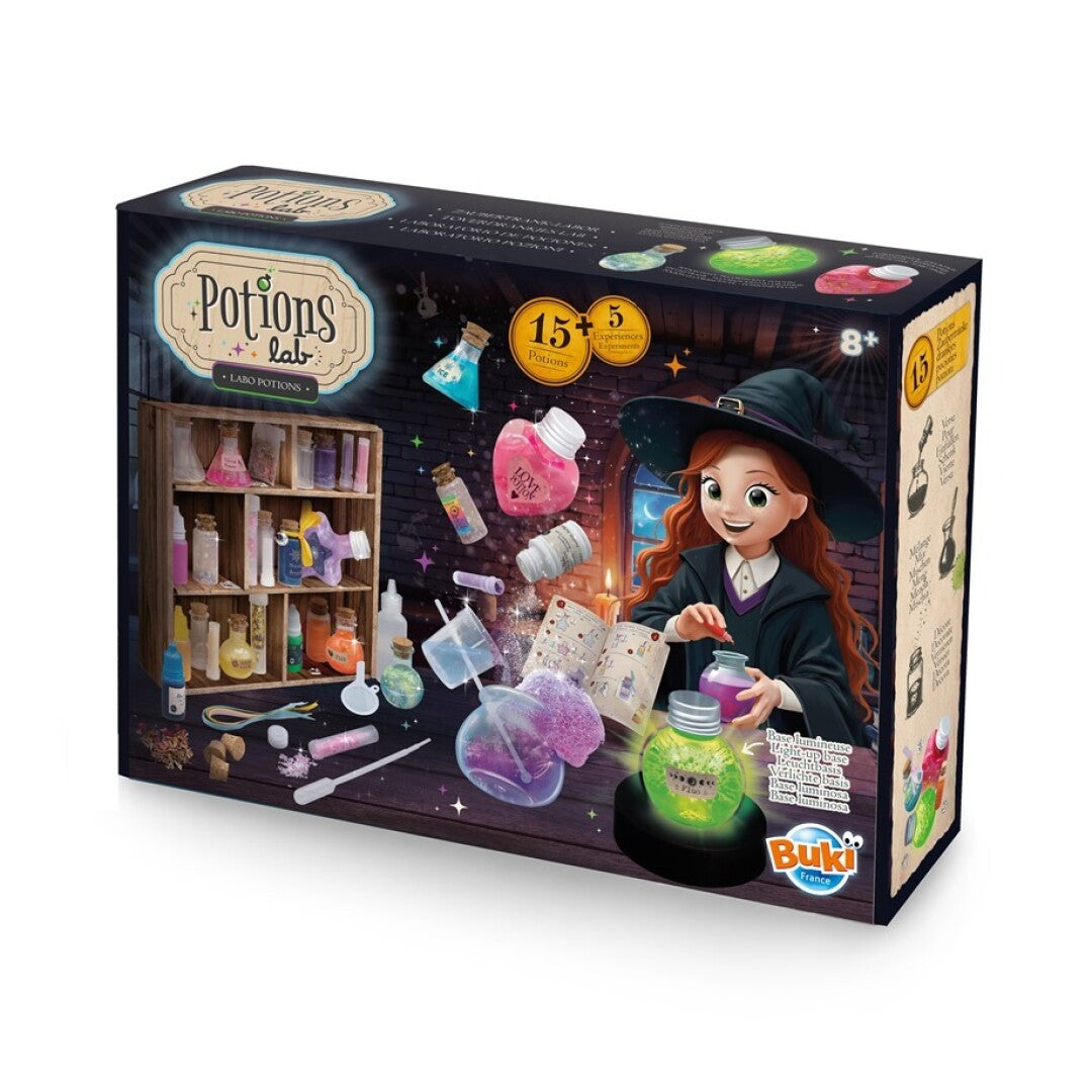 Buki Laboratorio de pociones – Kit de ciencias infantil – Kulturdenda