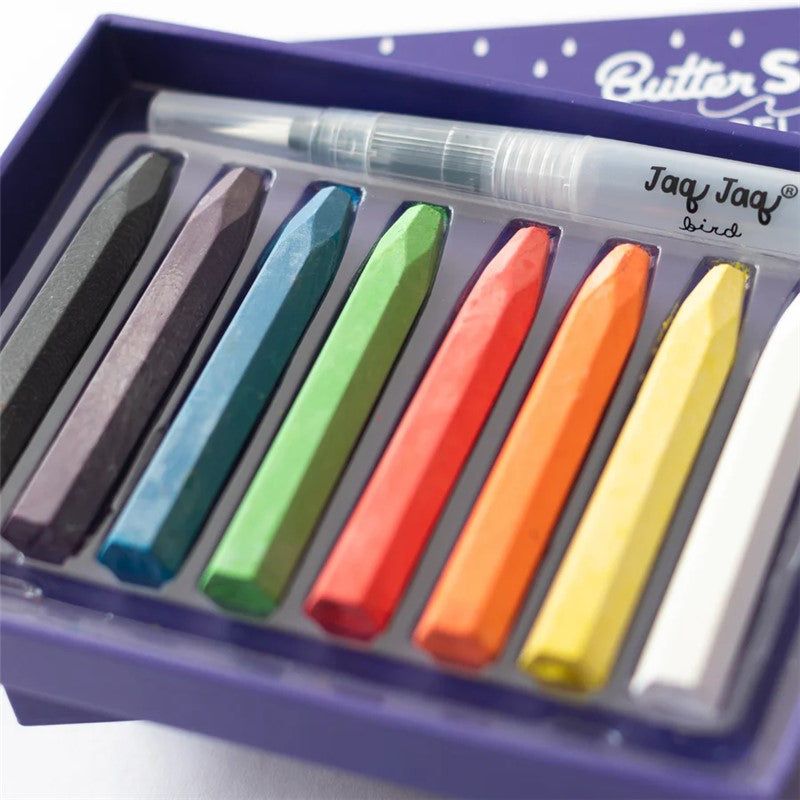 Ceras acuarelables ButterStix Wet & Dry, 8 uds – Ceras infantiles – Kulturdenda