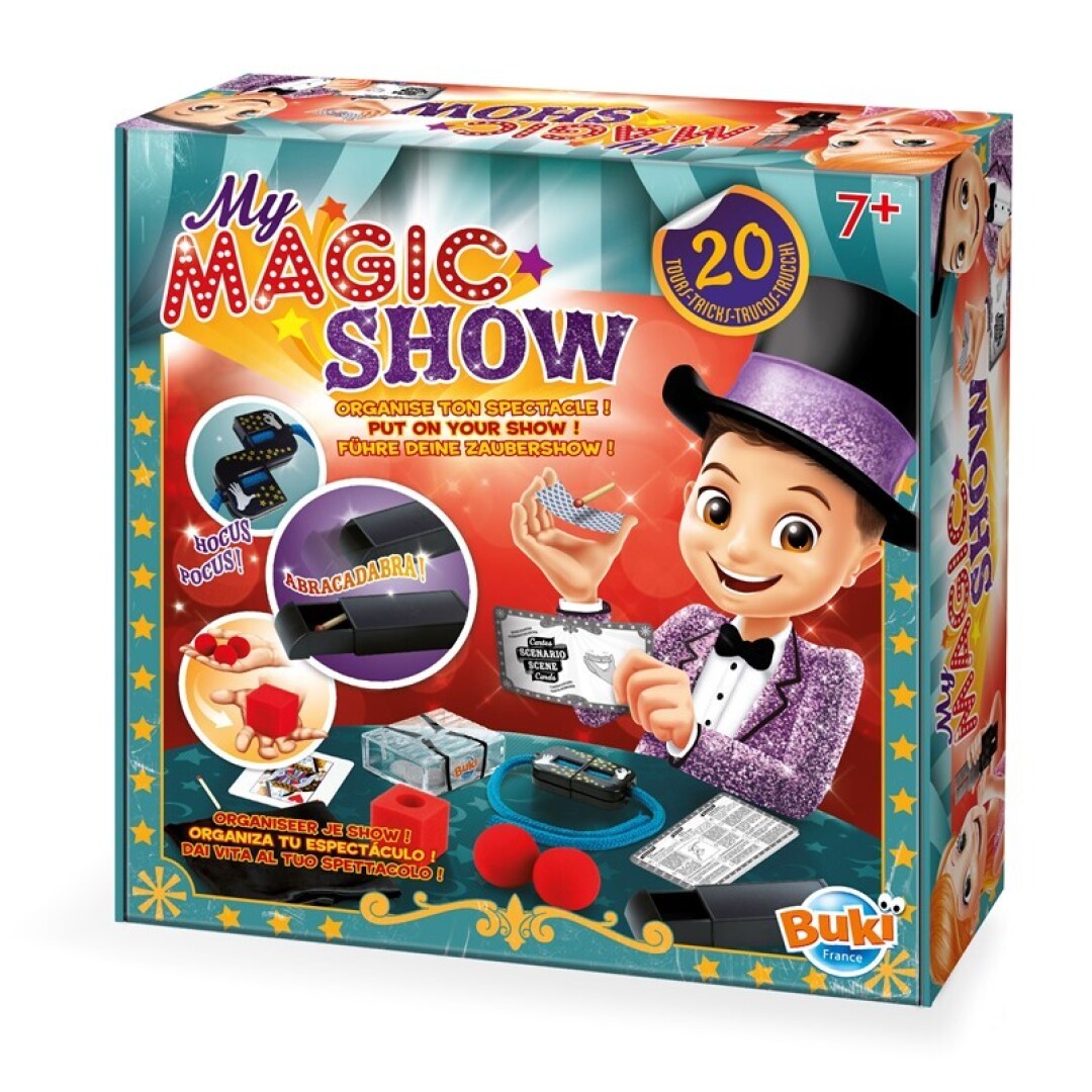 Set de magia infantil Buki Mi espectáculo de magia