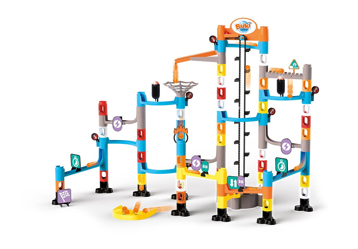 Mega pista de canicas Buki juego de construcción