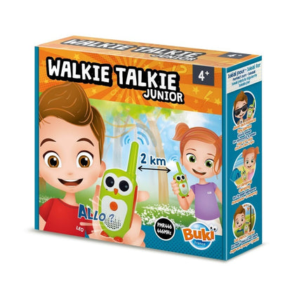 Walkie Talkie Junior Buki para niños alcance 2 km