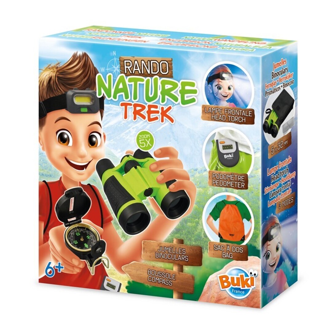 Buki Nature Trek – Kit de exploración de la naturaleza – Kulturdenda