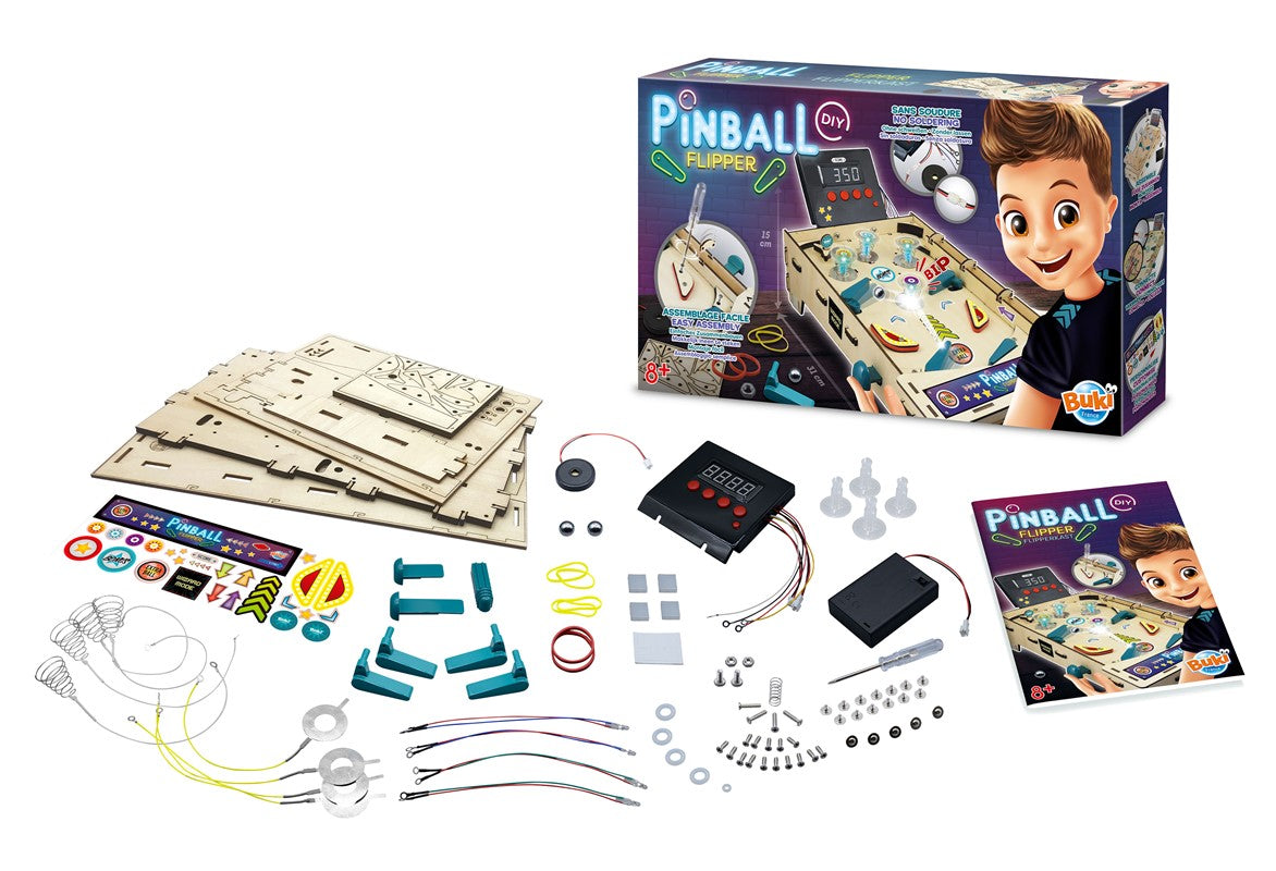 Pinball Buki DIY máquina recreativa de mesa