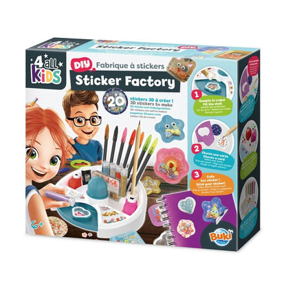 Buki Estación de pegatinas – Kit creativo infantil – Kulturdenda