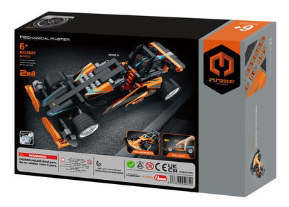 IM Master Coche de carreras 2 en 1 – 220 piezas (compatible)