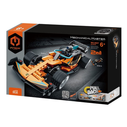 IM Master Coche de carreras 2 en 1 – 220 piezas (compatible)