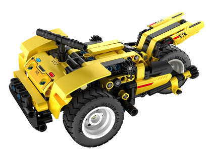 IM Master Excavadora y Moto de Tres Ruedas – 319 piezas (2 en 1, construcción)