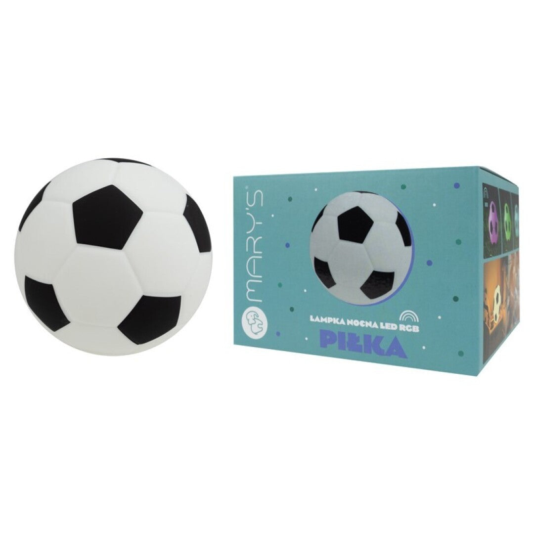 Mary's Lámpara de noche LED Balón de fútbol – Luz nocturna infantil – Kulturdenda