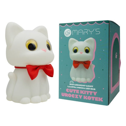 Lámpara de noche LED Gatito Mary's – Luz nocturna infantil – Kulturdenda