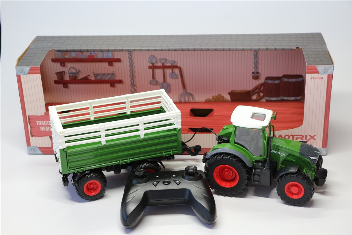 Motrix Tractor con remolque radiocontrol – Tractor teledirigido – Kulturdenda