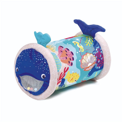 Rodillo de actividades bebé Ludi ballena – Estimulación y movimiento