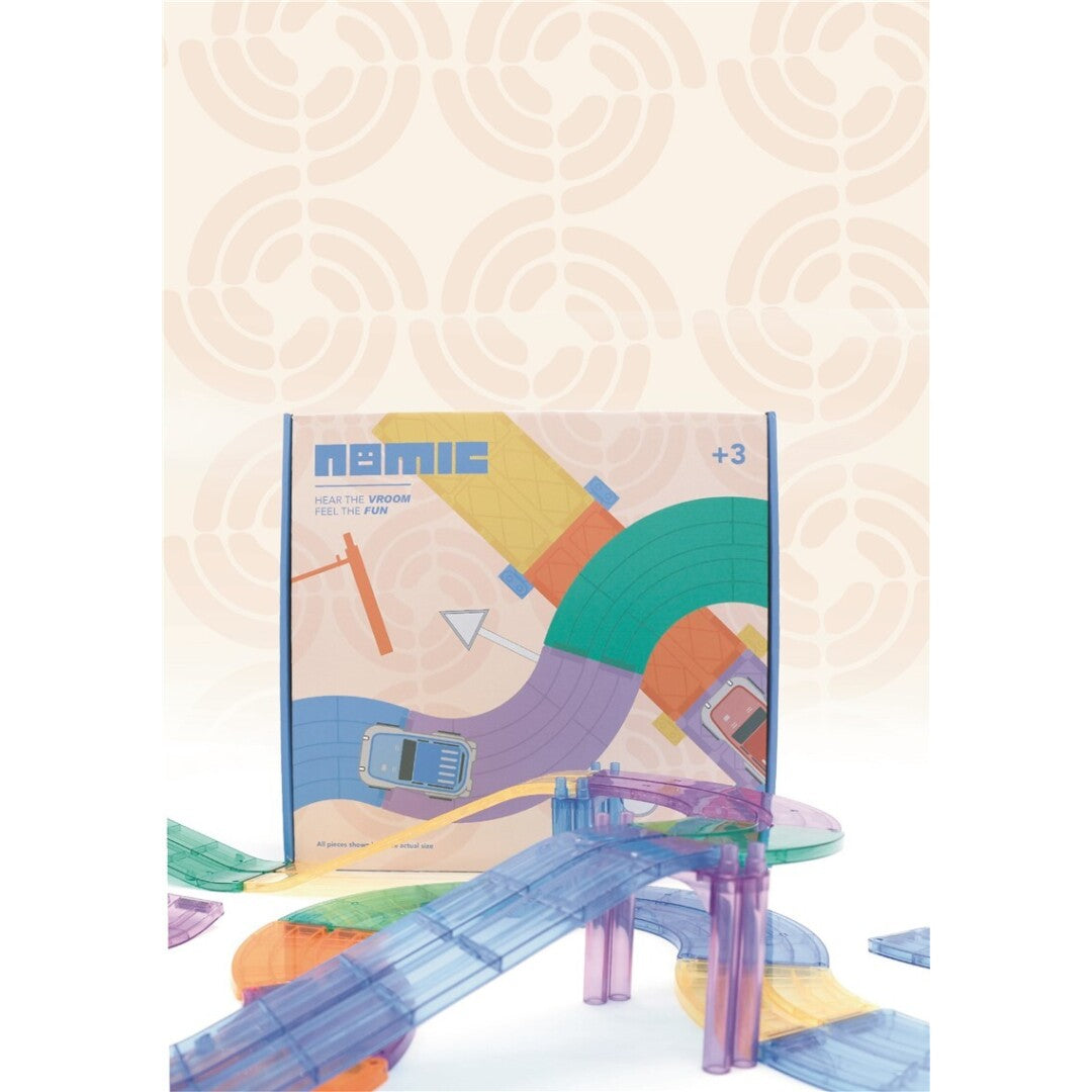 Nomic Vroom 60 piezas – Juego de construcción – Kulturdenda