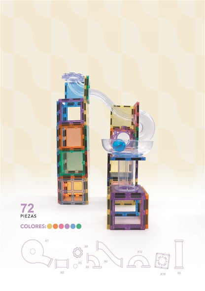 Nomic Whee 72 piezas – Juego de construcción – Kulturdenda