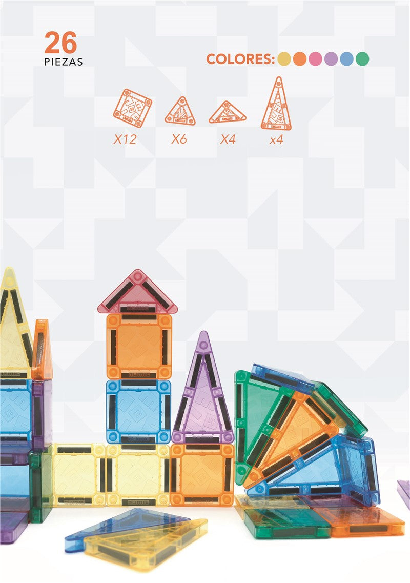 Nomic Clacki Mini 26 piezas – Juego de construcción – Kulturdenda