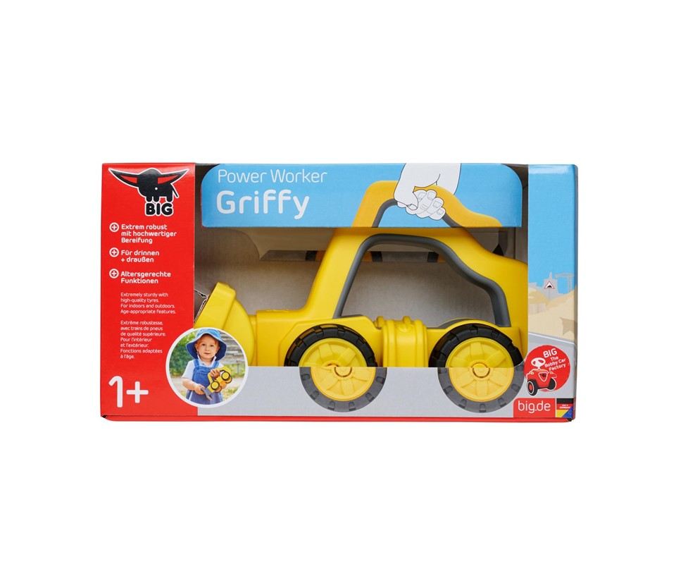 Excavadora BIG Power Worker Griffy Digger para niños