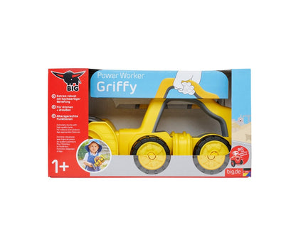 Rodillo compactador BIG Power Worker Griffy Bulldozer infantil