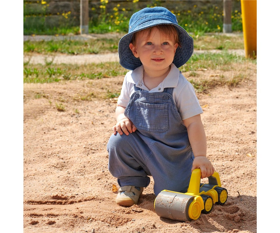 Rodillo compactador BIG Power Worker Griffy Bulldozer infantil