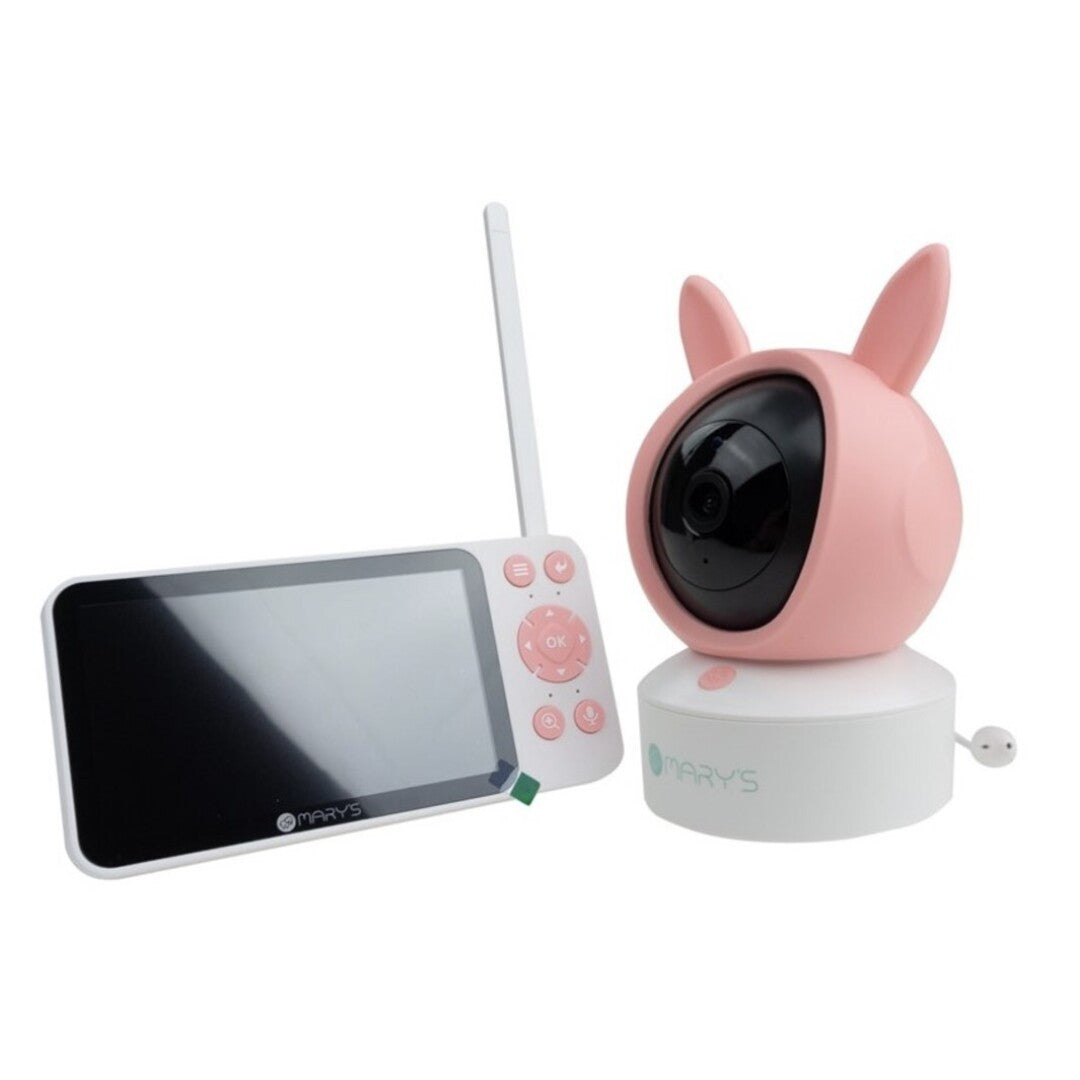 Cámara 2 en 1 wifi Conejito rosa Mary's – Cámara con diseño infantil – Kulturdenda