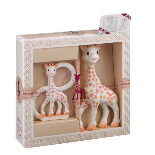 Mi primer set Sophie la girafe + anillo de dentición – Set regalo para bebé – Kulturdenda