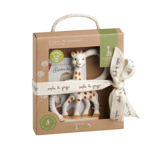 Anillo de dentición So'Pure Sophie la girafe extra blanda – Mordedor bebé – Kulturdenda