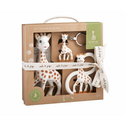 Trío Sophie la girafe So'Pure – Set regalo para bebé – Kulturdenda