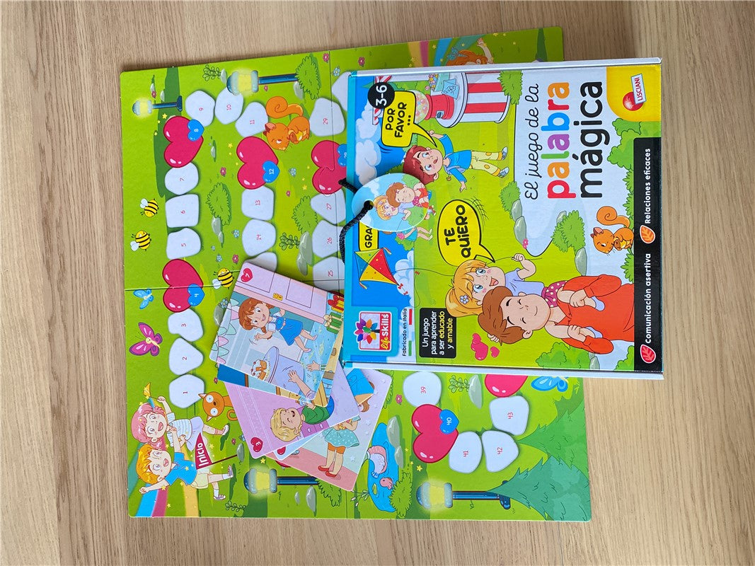 El juego de la Palabra Mágica Life Skills – Juego educativo infantil – Kulturdenda