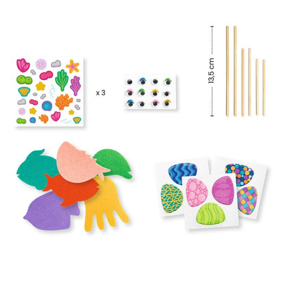 Collage Acuario feliz – Kit de collage infantil – Kulturdenda