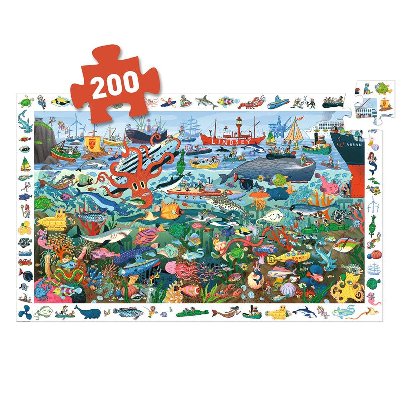 Observación Los Secretos del Mar FSC – 200 piezas