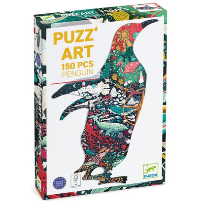 Puzzle Art Penguin FSC – 150 piezas