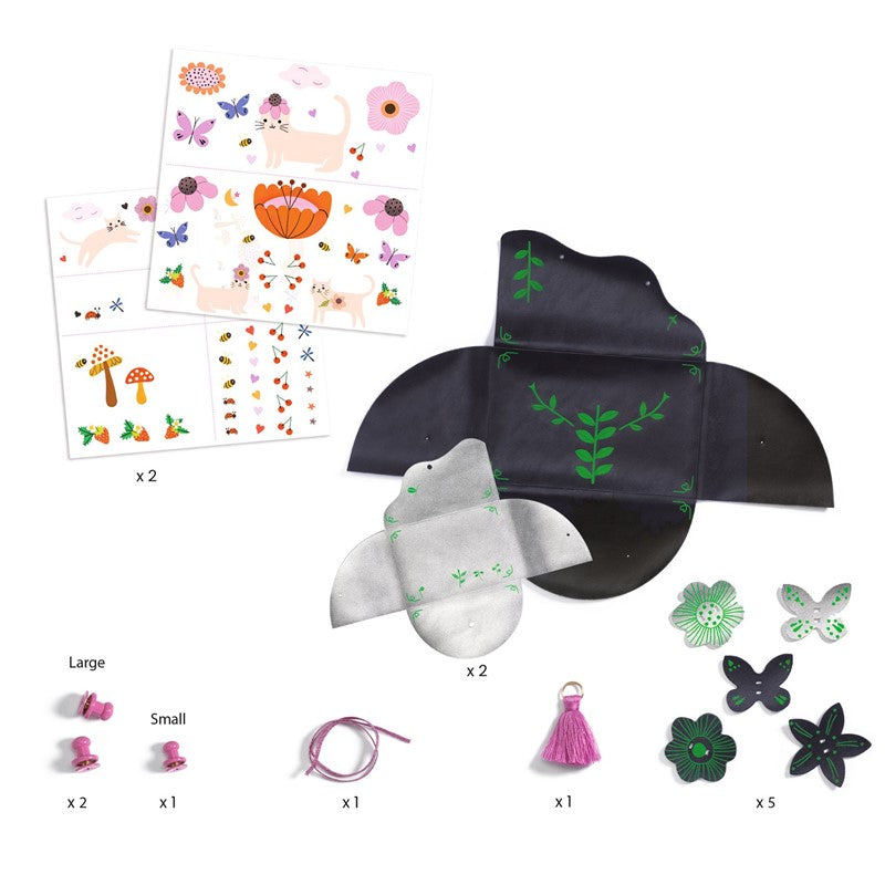 DIY Amigos Alegres – Kit Creativo para Crear Carteritas y Bolsitas Infantiles