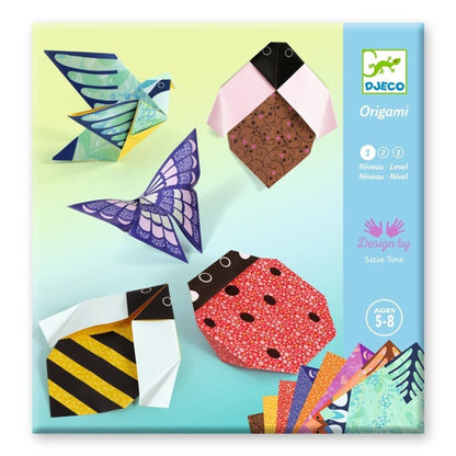 Papiroflexia En mi jardín – Kit de origami infantil – Kulturdenda