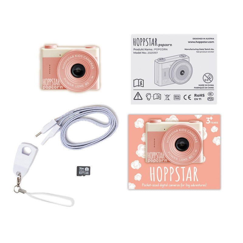 Cámara digital Popcorn Sorbet Hoppstar – Cámara de fotos infantil – Kulturdenda