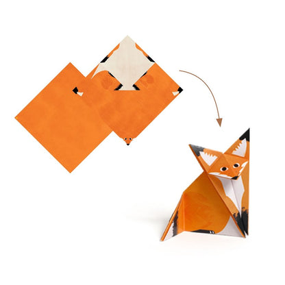 Papiroflexia Un paseo por el bosque – Kit de origami infantil – Kulturdenda