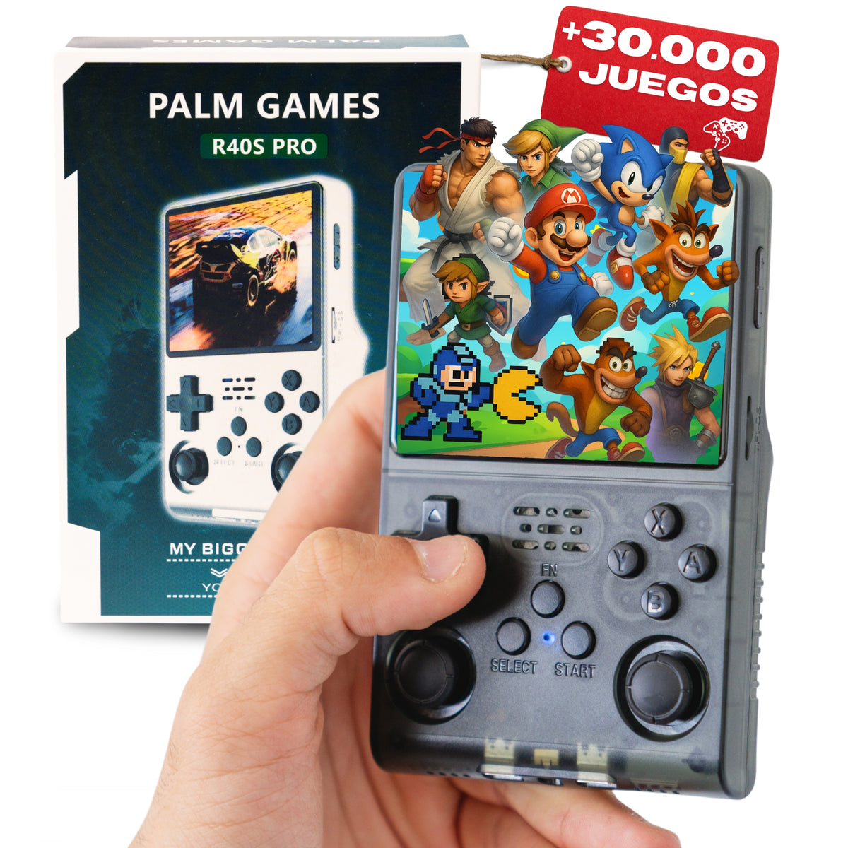 Consola Retro R40S Pro – 30.000 Juegos (256GB) – Kulturdenda