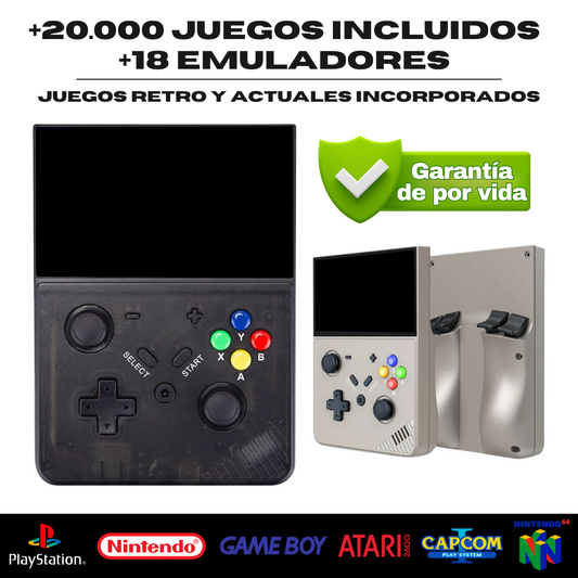 Consola Retro - Video Game™ +20.000 juegos +18 emuladores + FUNDA DE REGALO