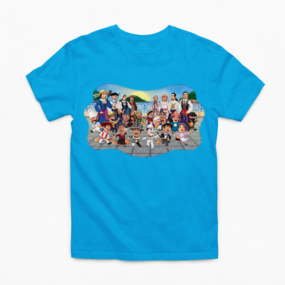 Pack Iruñeko Jaiak – Camiseta + Maskuria + Libro "Iruñeko Sanfermin Jaiak" (Euskera)