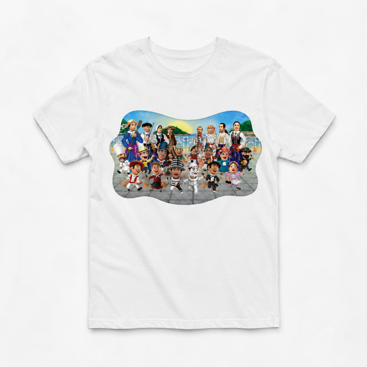 Camiseta infantil “Donostiako erraldoiak” – Gigantes de Donosti