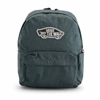Pack Vuelta al Cole - Mochila Vans Realm Verde azulado + material escolar