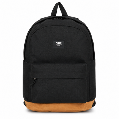 Pack Vuelta al Cole - Mochila Vans Old Skool Negra con base marrón + material escolar