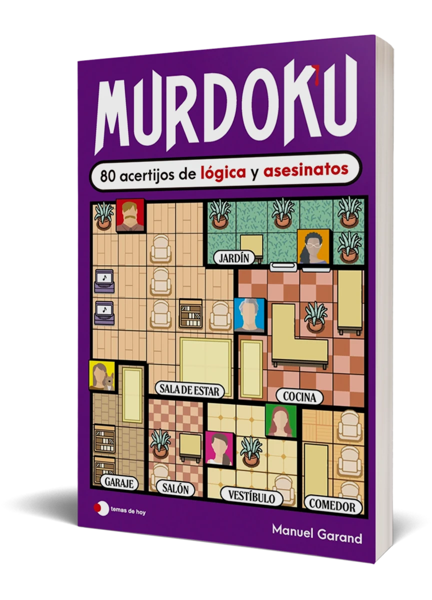 Libro - Murdoku: 80 acertijos de lógica y asesinatos