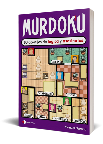 Libro - Murdoku: 80 acertijos de lógica y asesinatos